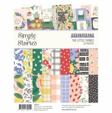 Simple Stories Double-Sided Paper Pad 6X8 - The Little Things