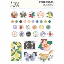 Simple Stories Self-Adhesive Brads - The Little Things