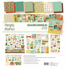 Simple Stories Collectors Essential Kit 12X12 - Trail Mix