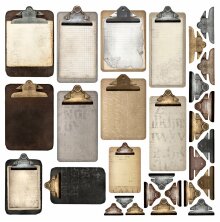 Simple Stories SV Essentials Chipboard 29/Pkg - Clipboards