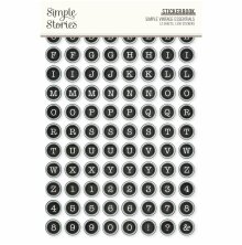 Simple Stories Sticker Book 4X6 12/Pkg - Simple Vintage Essentials