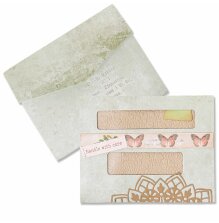 Sizzix Thinlits Die Set - Journaling Card  &amp; Envelope