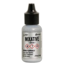 Tim Holtz Alcohol Ink Mixative 14ml - Silver