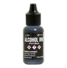 Tim Holtz Alcohol Ink 14ml - Pitch Black