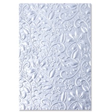 Sizzix 3-D Textured Impressions Embossing Folder - Lacey