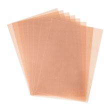 Sizzix Surfacez Shrink Plastic 8.5X11 8/Pkg - Rose Gold