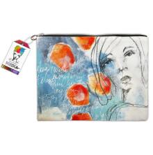 Dina Wakley MEdia Printed Pouch 9X12