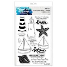 Simon Hurley create. Clear Stamps 6X9 - Smooth Sailing