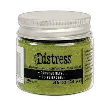 Tim Holtz Distress Embossing Glaze - Crushed Olive