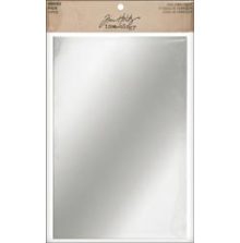 Tim Holtz Idea-Ology Adhesive Backed Mirrored Sheets 6X9 2/Pkg