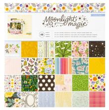 Crate Paper Single-Sided Paper Pad 12X12 - Moonlight Magic