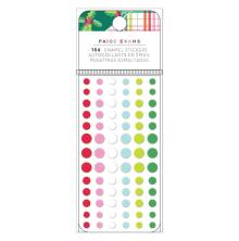 Paige Evans Enamel Dots 156/Pkg - Sugarplum Wishes