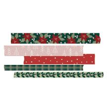 Simple Stories Washi Tape 5/Pkg - Boho Christmas