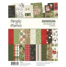 Simple Stories Double-Sided Paper Pad 6X8 - The Holiday Life