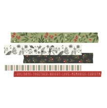 Simple Stories Washi Tape 5/Pkg - The Holiday Life