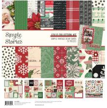 Simple Stories Collection Kit 12X12 - Simple Vintage Dear Santa