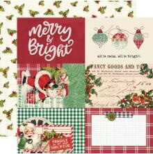 Simple Stories SV Dear Santa Cardstock 12X12 - 4X6 Elements