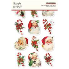 Simple Stories Sticker Book 4X6 12/Pkg - Simple Vintage Dear Santa