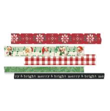 Simple Stories Washi Tape 5/Pkg - Simple Vintage Dear Santa