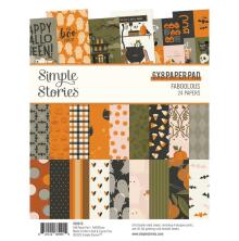 Simple Stories Double-Sided Paper Pad 6X8 - FaBOOlous