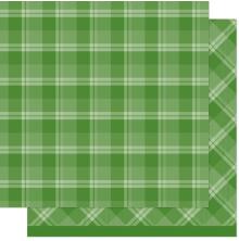 Lawn Fawn Favorite Flannel Paper 12X12 - Matcha Latte