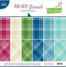 Lawn Fawn Collection Pack 12X12 - Favorite Flannel