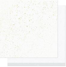 Lawn Fawn Spiffier Speckles Paper 12X12 - Yeti