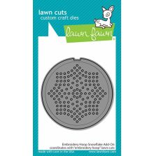 Lawn Fawn Dies - Lawn Fawn Dies - Embroidery Hoop Snowflake Add-On LF3260