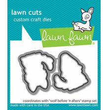 Lawn Fawn Dies - Wolf Before ´n Afters LF3222
