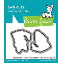 Lawn Fawn Dies - Wolf Before n Afters LF3222