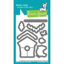 Lawn Fawn Dies - Winter Birds Add-On LF3228