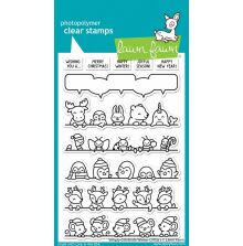 Lawn Fawn Clear Stamps 4X6 - Simply Celebrate Winter Critters LF3231