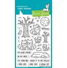 Lawn Fawn Clear Stamps 4X6 - Wild Wolves LF3219