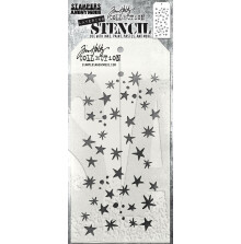 Tim Holtz Layered Stencil 4.125X8.5 - Spellbound THS170