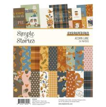 Simple Stories Double-Sided Paper Pad 6X8 - Acorn Lane
