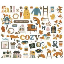 Simple Stories Bits &amp; Pieces Die-Cuts 57/Pkg - Acorn Lane