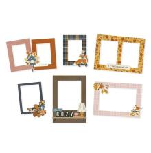 Simple Stories Chipboard Frames 6/Pkg - Acorn Lane