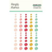 Simple Stories Enamel Dots 60/Pkg - Whats Cookin?