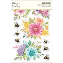 Simple Stories Sticker Book 4X6 12/Pkg - SV Life in Bloom