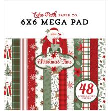 Echo Park Double-Sided Mega Paper Pad 6X6 - Christmas Time