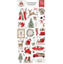 Echo Park Chipboard Accents 6X13 - Christmas Time