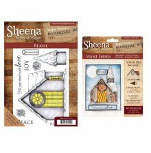 Sheena Douglass Mockingbird Hill Stamp &amp; Die Set - Rejoice UTGENDE