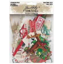 Tim Holtz Idea-Ology Ephemera Pack Christmas 2023 TH94347