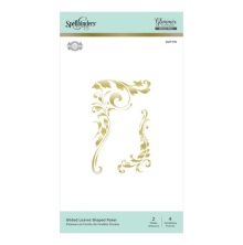 Spellbinders Hot Foil Plate - Gilded Leaves Shaped Panel