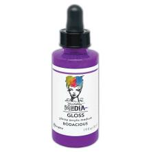 Dina Wakley MEdia Gloss Drop 56ml - Bodacious