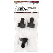 Dina Wakley Media Gloss Spray Droppers 3/Pkg