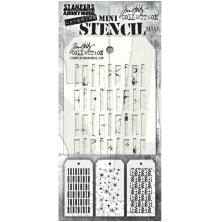 Tim Holtz Mini Layered Stencil Set 3/Pkg - Set 57