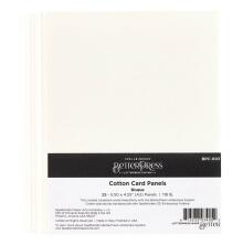 Spellbinders BetterPress A2 Cotton Card Panels - Bisque