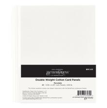 Spellbinders BetterPress A2 Double Weight Panels - Porcelain