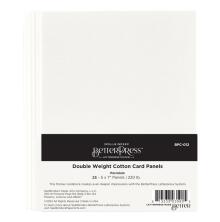 Spellbinders BetterPress A7 Double Weight Panels - Porcelain